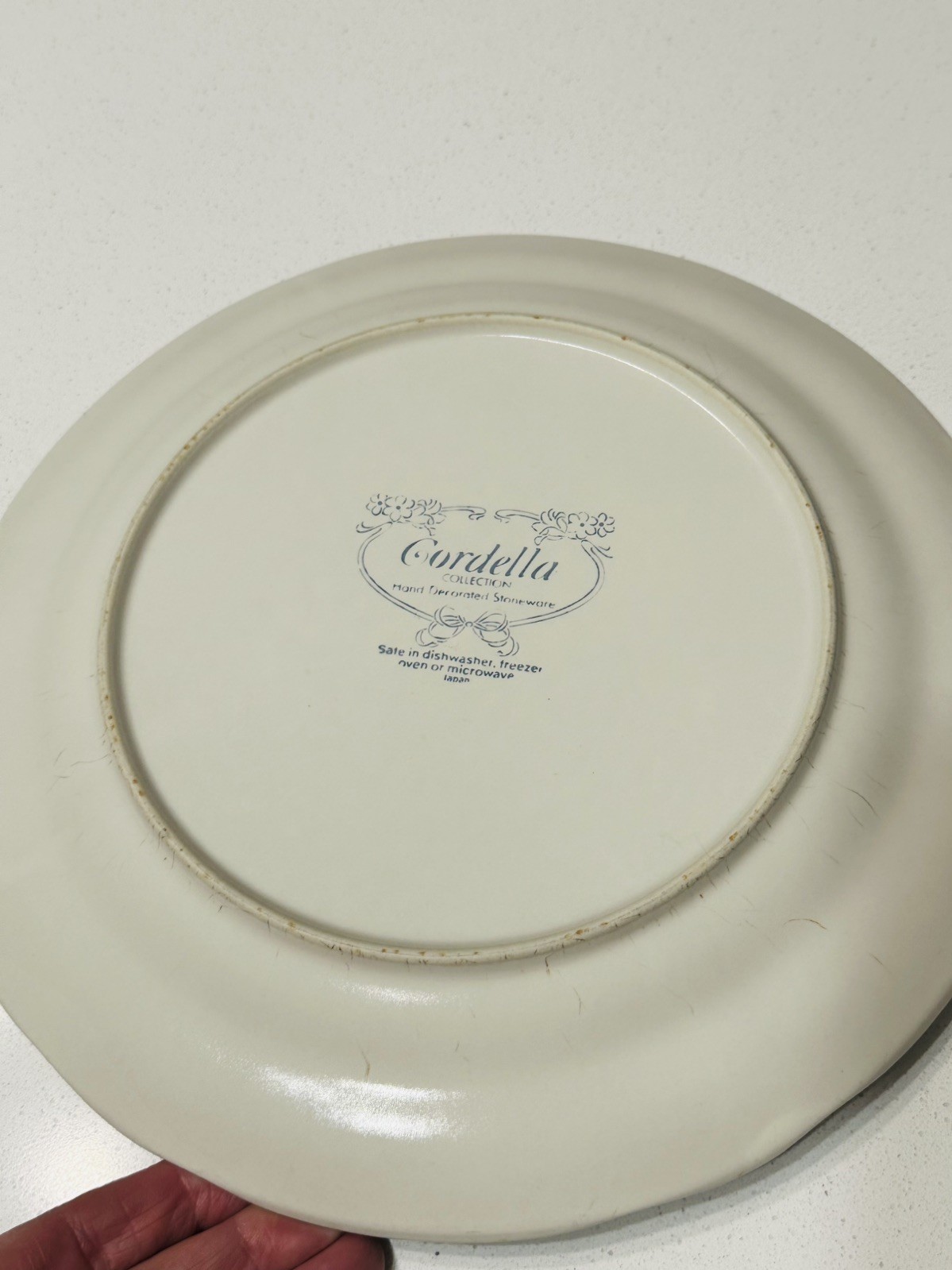 Cordella Stoneware Mixed lot BURNET