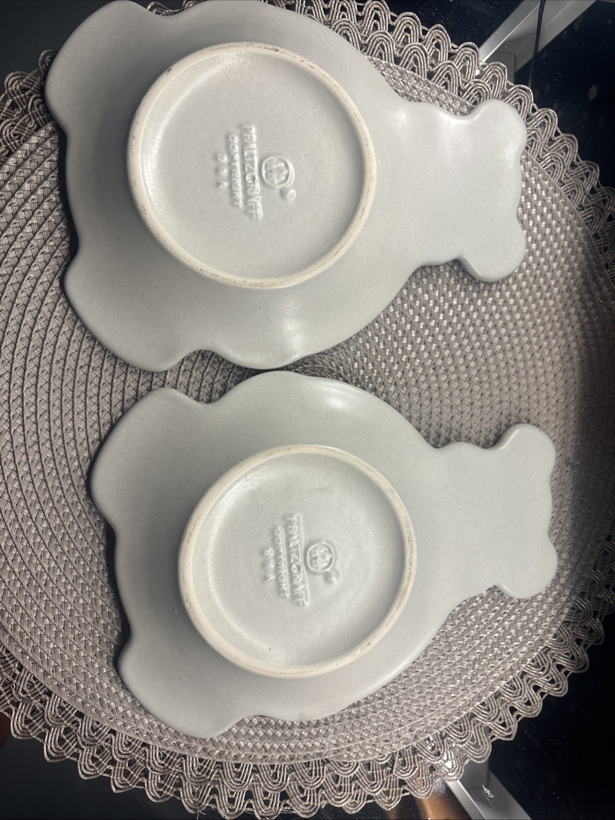Pfaltzgraff Yorktowne Porridger Child’s Teddy Bear Bowl Set Of 2