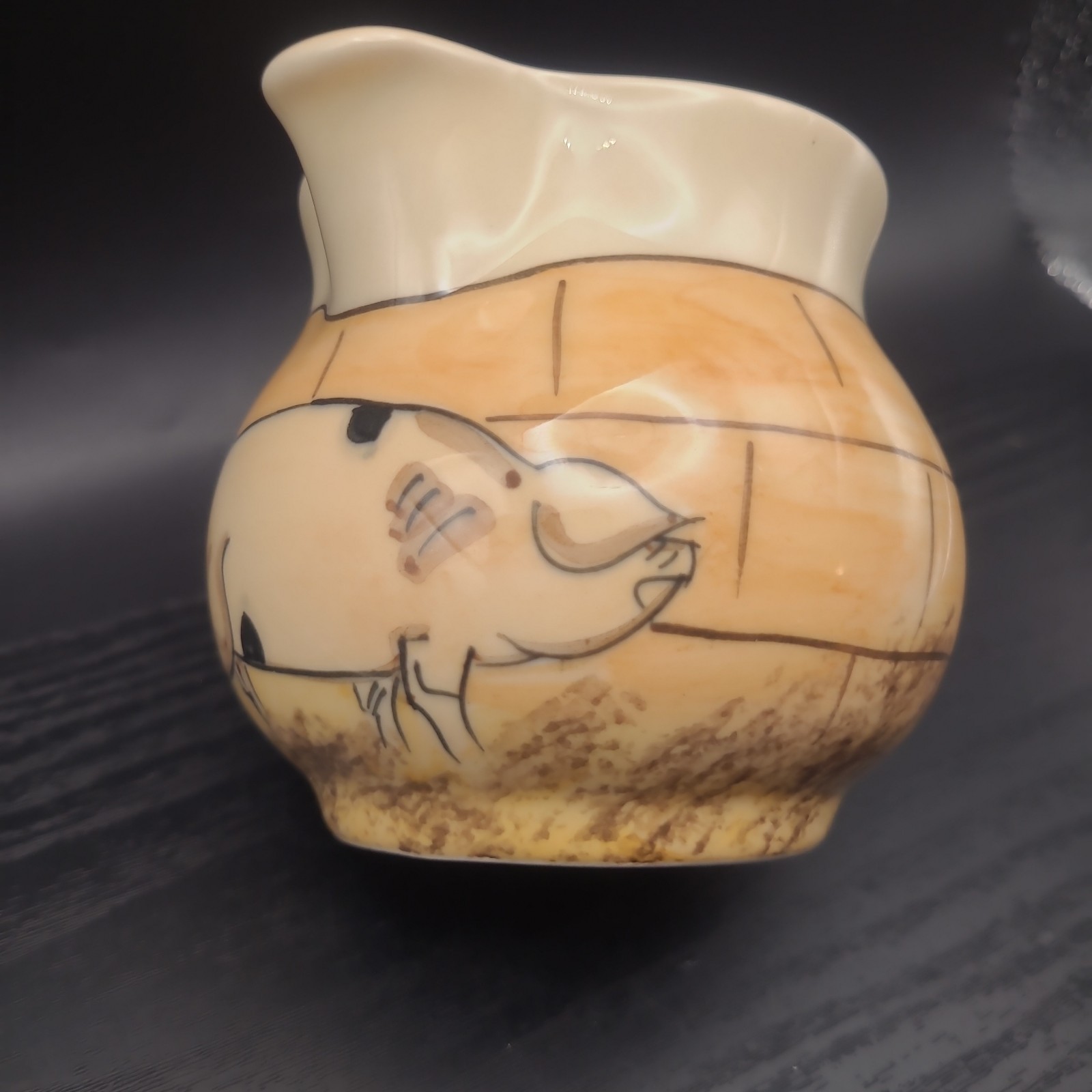 Oxney Green Farm Pig Creamer 5 In. Designed By Steve Duffy