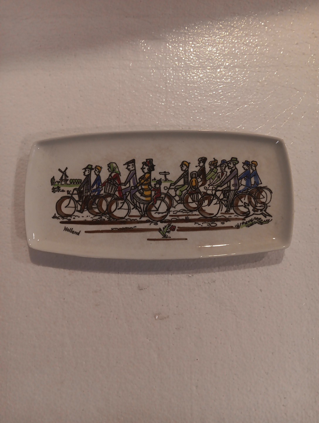 1950s Koninklijk Goedewargen Gouda-Holland Cyclers Plate