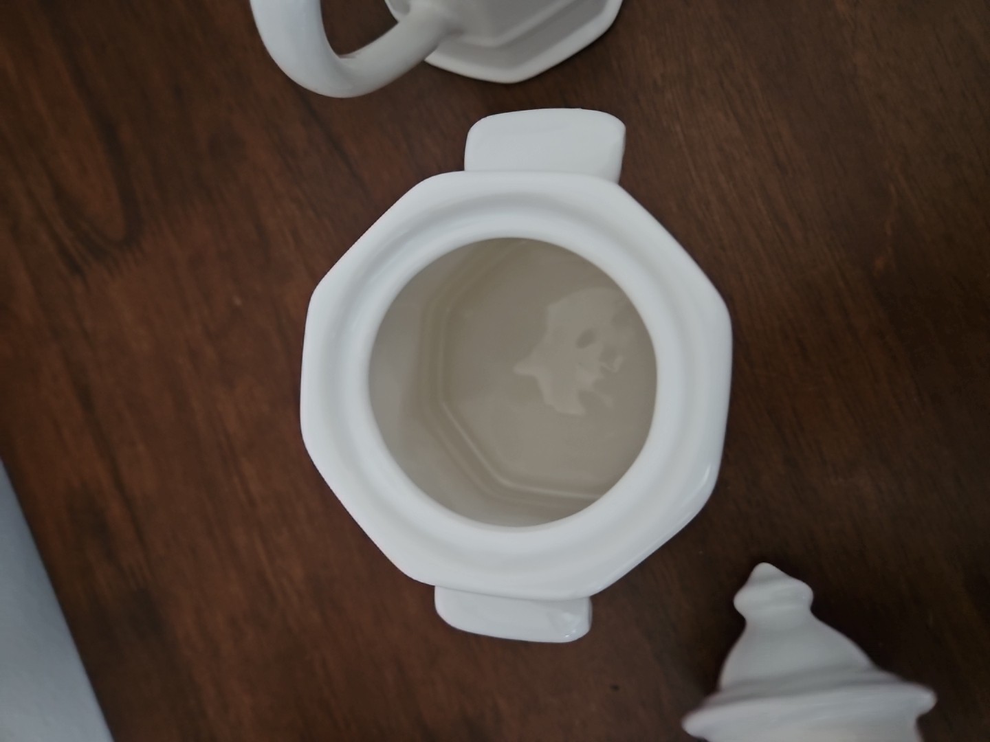 Vtg Pfaltzgraff Heritage White Creamer And Sugar Bowl w/ Lid – EUC