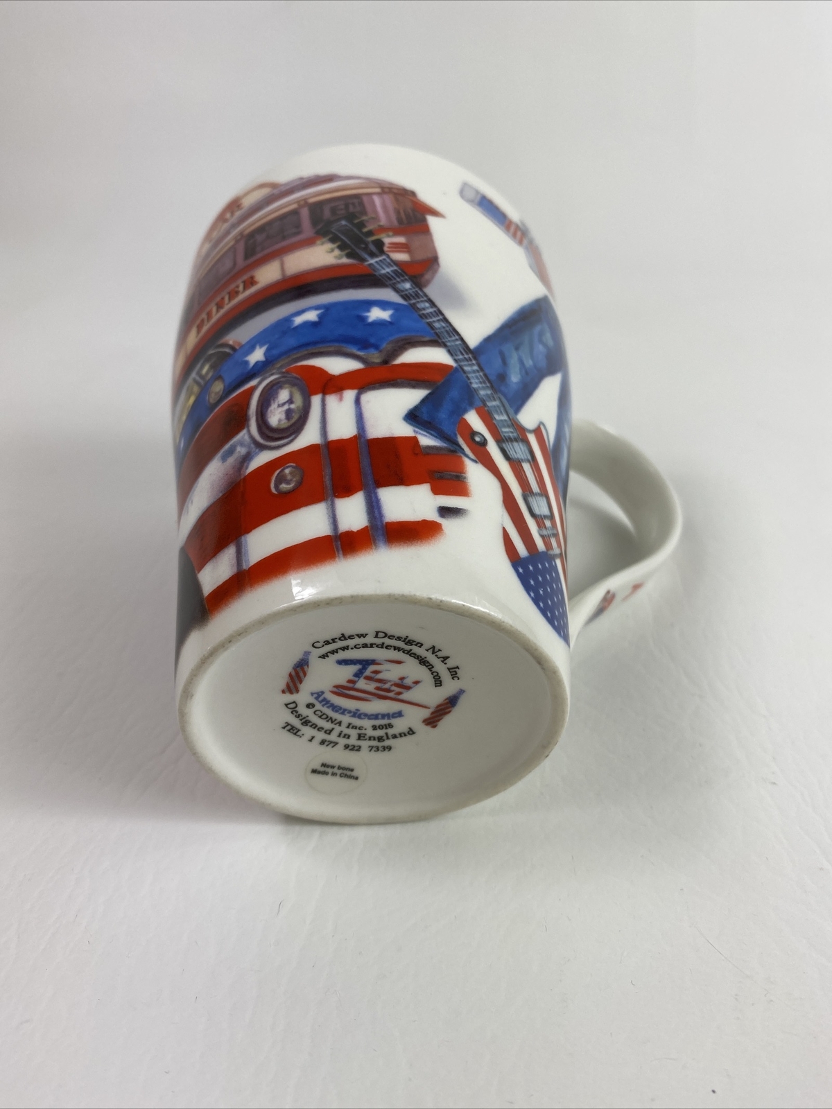 Cardew Design 2015 Americana 15oz Coffee Tea Mug Cup Paul Cardew Route 66 USA