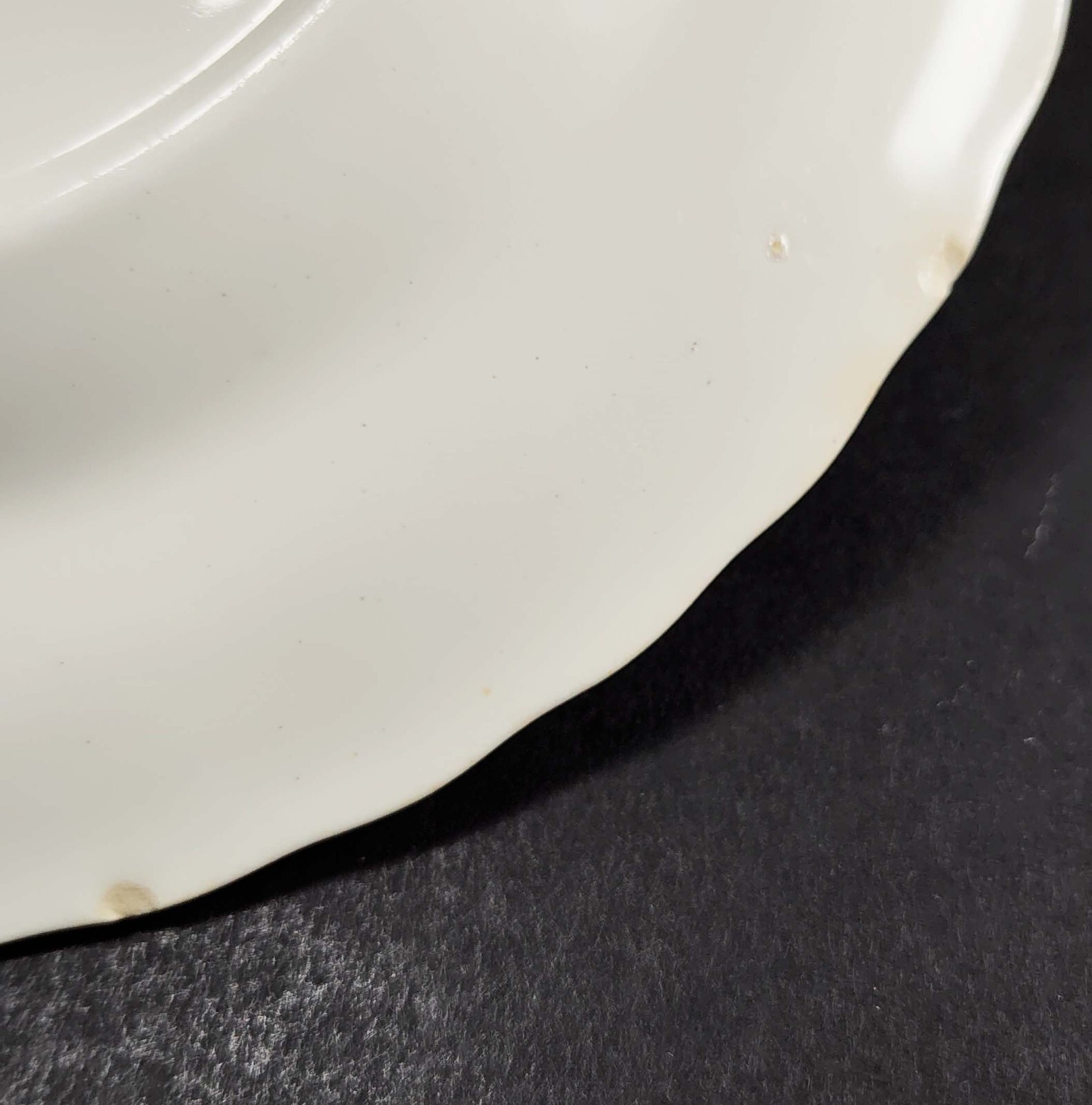 Vintage Mismatched China Salad Plates Gallery Wall Collection Chipped Set/4