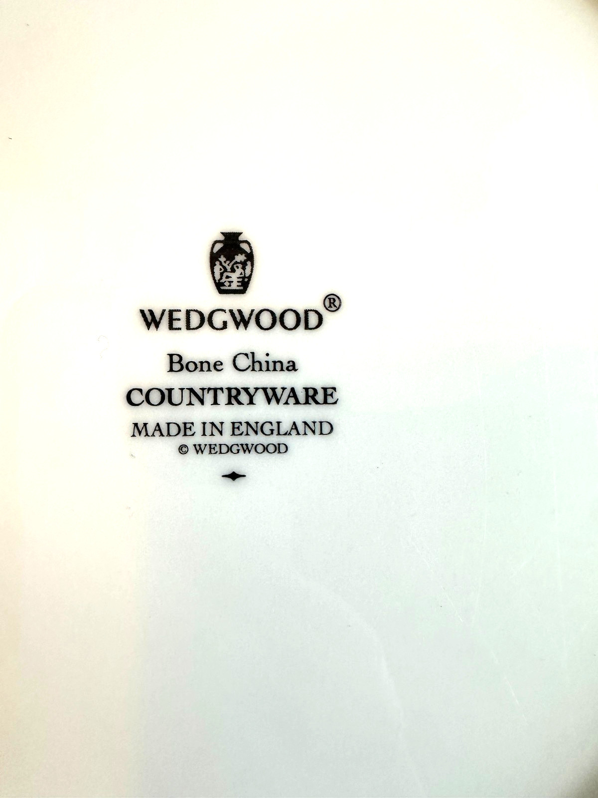 Wedgewood Countryware White Bone China porcelain Cabbage 4 Desert bowls 6 1/4″