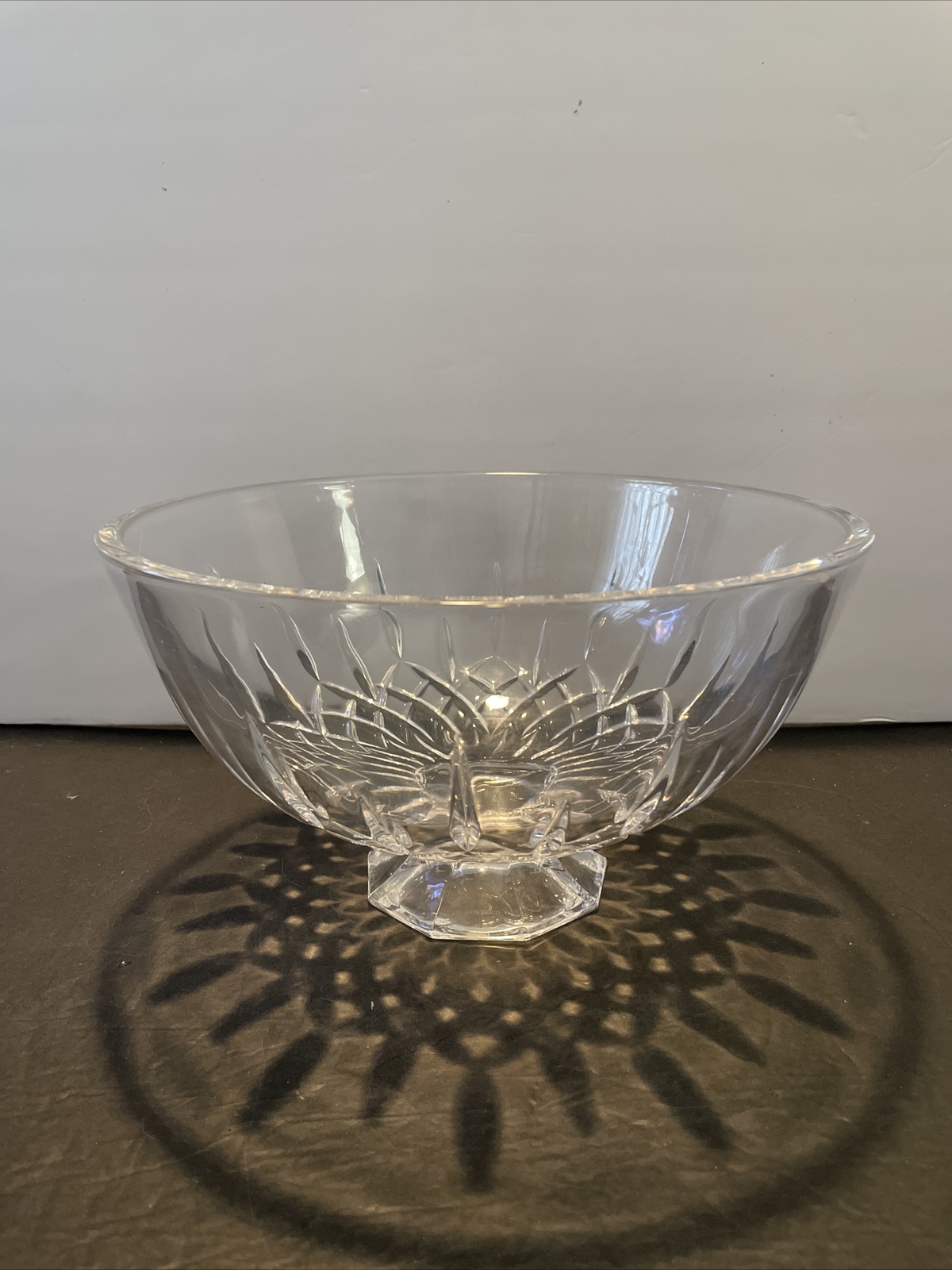 Vera Wang Wedgwood Fidelity-10″ Footed Crystal Bowl Lead Crystal – Germany
