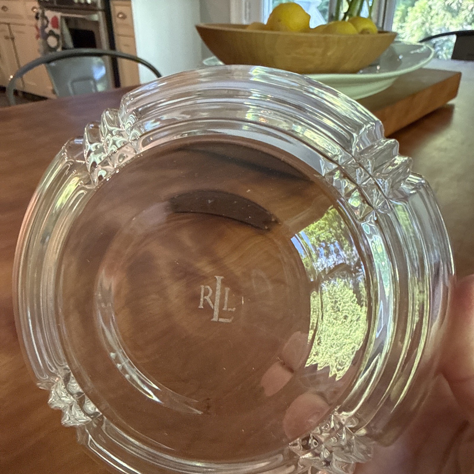 Ralph Lauren Crystal Glen Plaid Round Bowl 5 7/8”