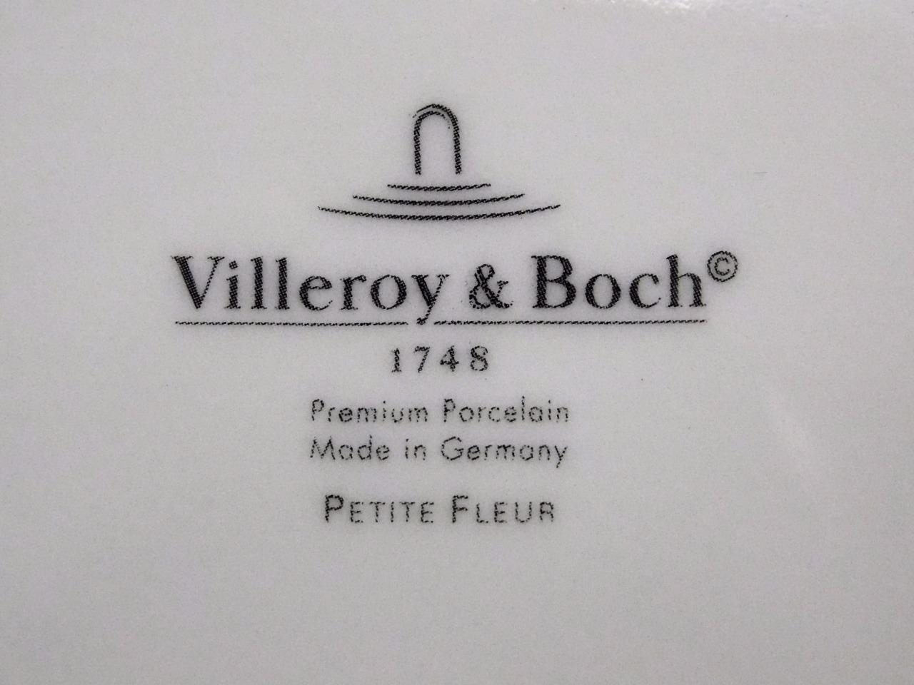 Villeroy & Boch PETITE FLEUR Salad Plate Embossed Rim