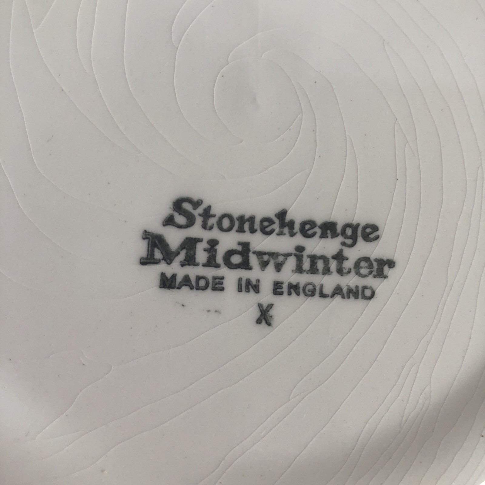 Plates Midwinter STONEHENGE WHITE Bread 11 total VTG 7″