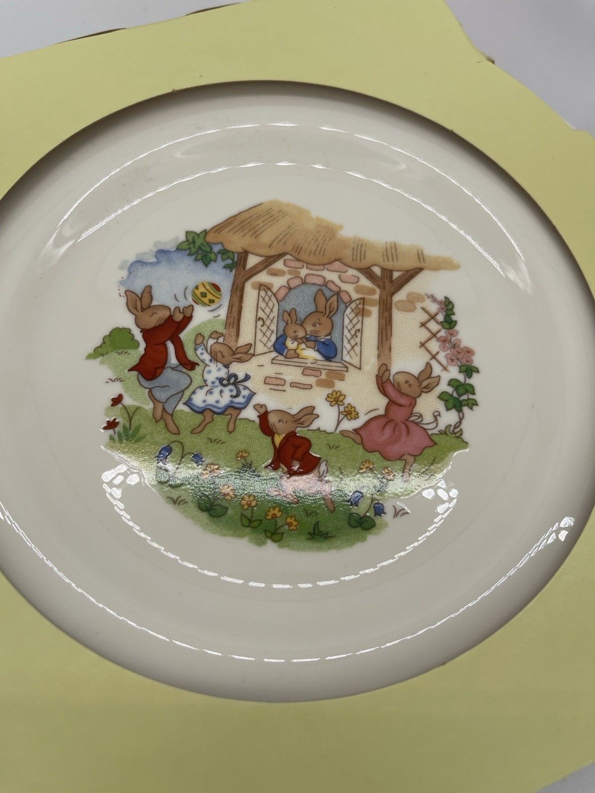 Vintage 1994 Royal Doulton Bunnykins Three Piece Child’s Bone China Set