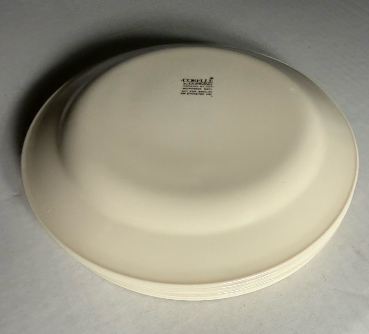 8 Vintage Corelle by Corning Granny Cottage Needlepoint 7.25″ Bread Plates