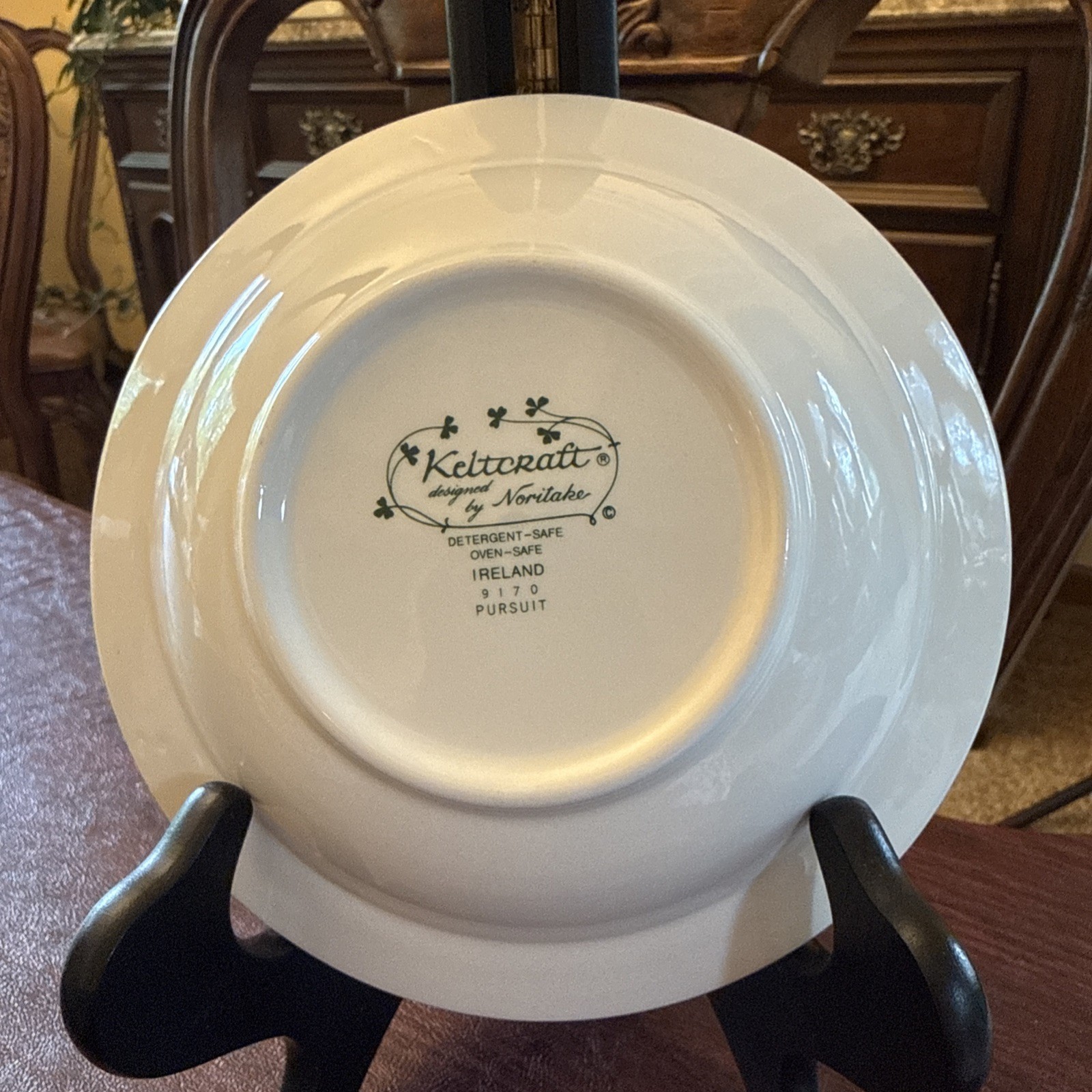Noritake Keltcraft Ireland Pursuit Fox Hunt Rider Bowl 7″ Vintage # 9170, Nice!