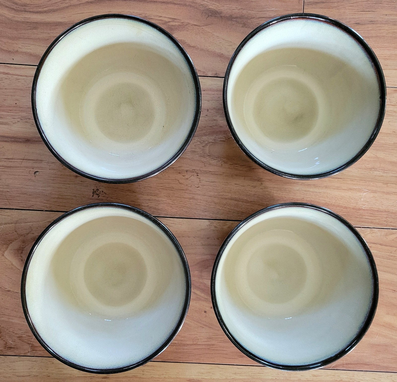 Set Of 4 Mikasa Gourmet Basics Alexandria Cereal, Soup Bowls