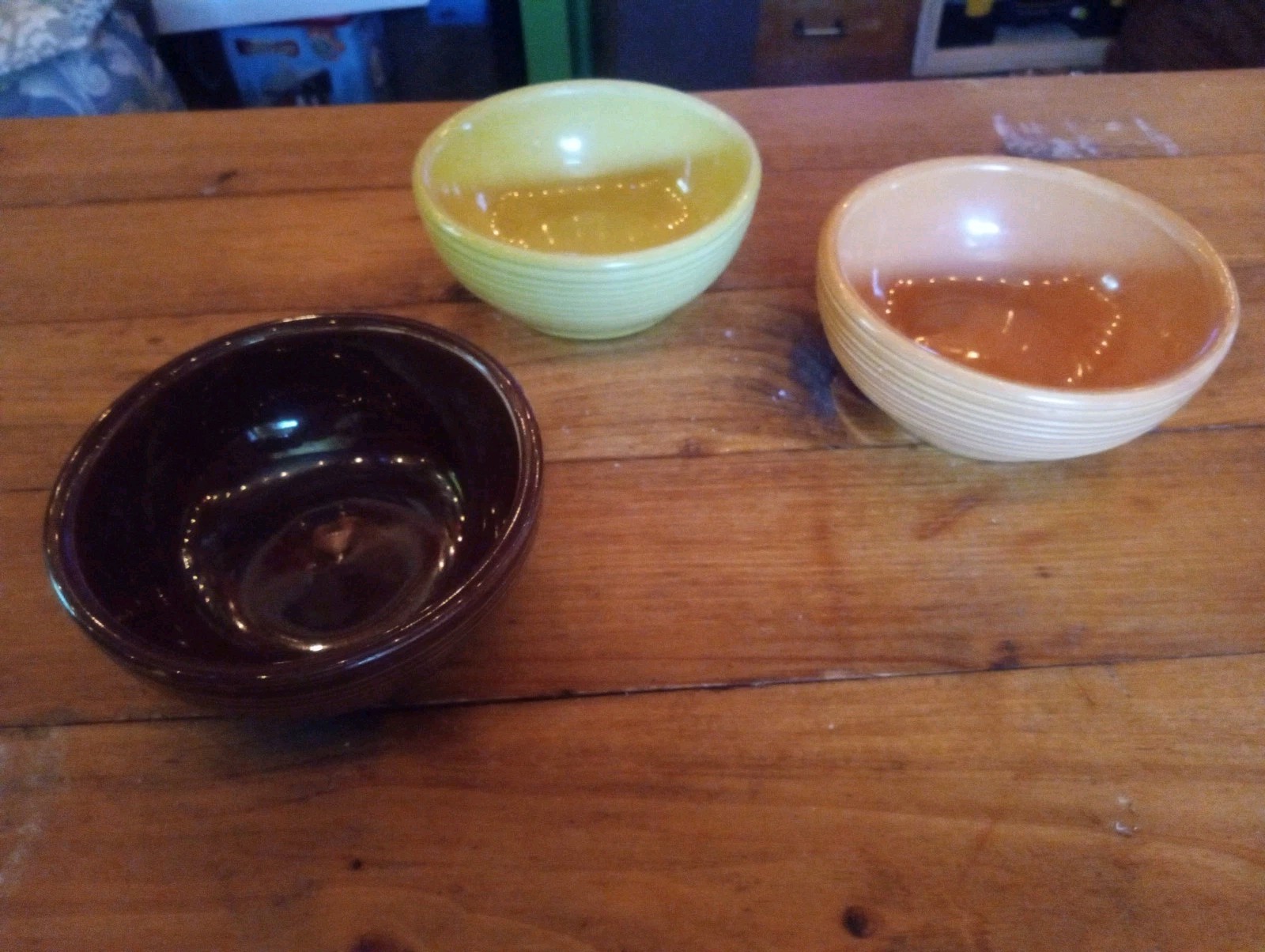 McCoy Bowls Qty 3, 6 Inch Approx. 641 USA Free Shipping