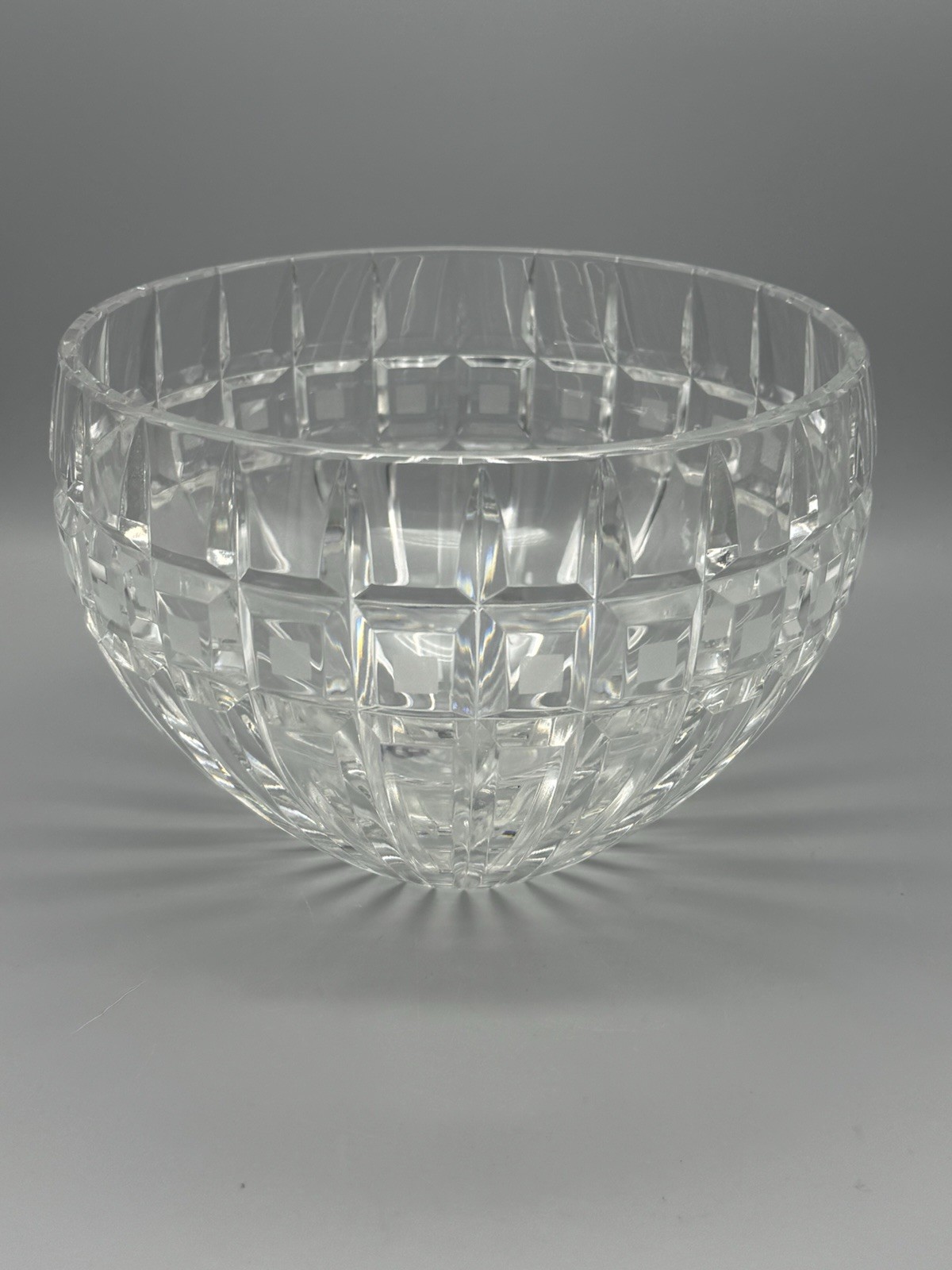 Vintage Marquis Waterford Crystal Quadrata Large 6” Bowl