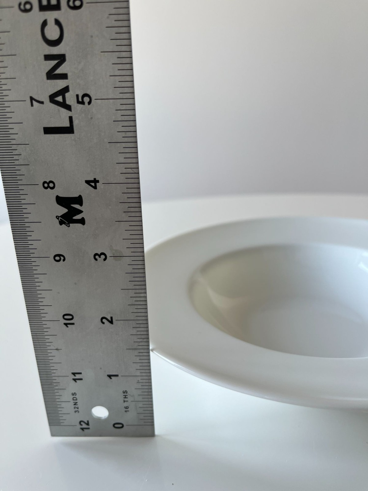 Set of 4 Raynaud Limoges Menton Collection White Rim Plate Deep Soup Pasta NEW