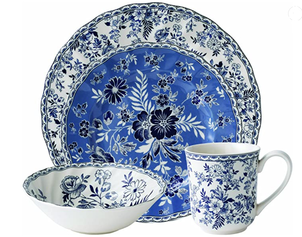 Johnson Brothers- Devon Cottage Plate, Bowl, Mug, tea cup & Saucer, Tea Sets