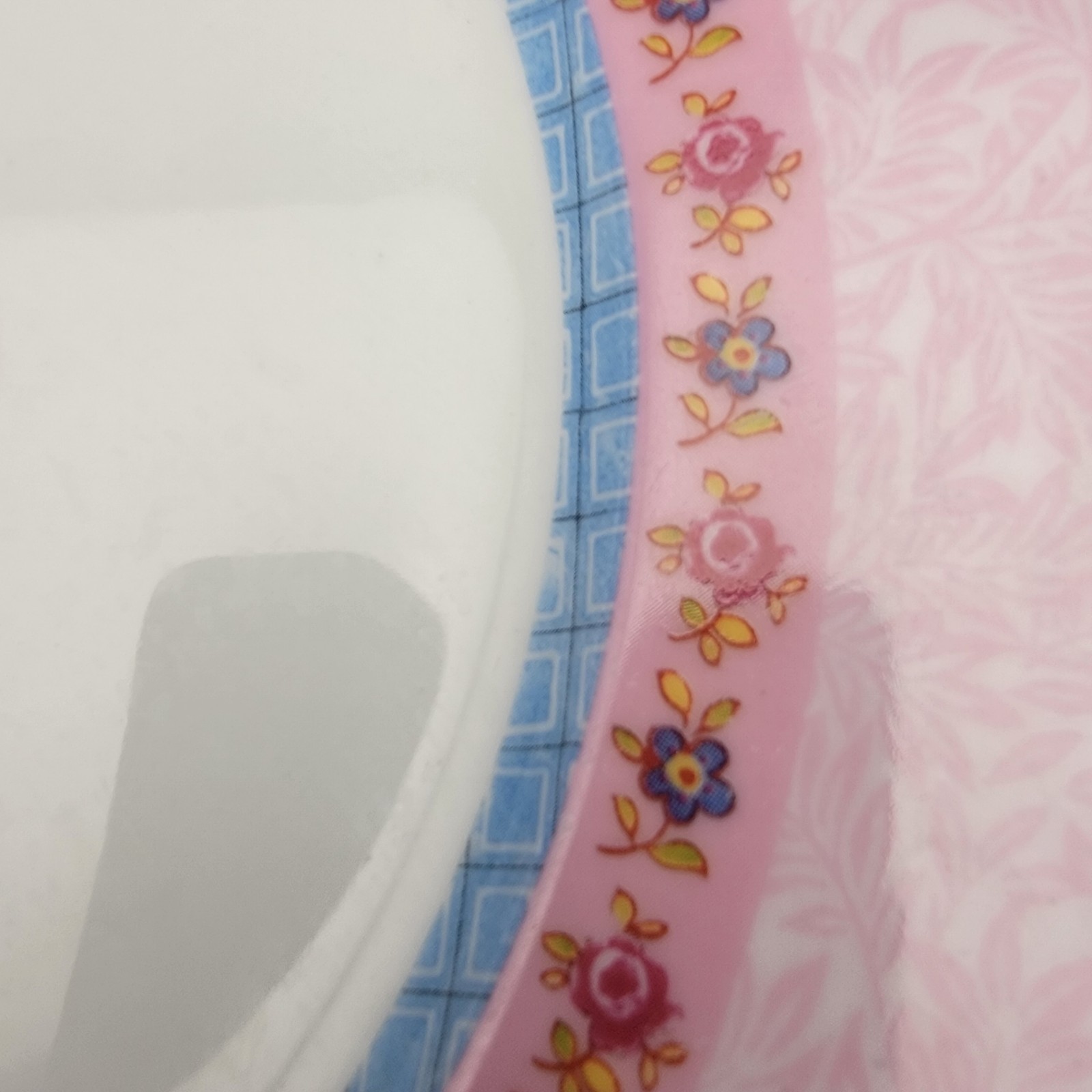 Katie Alice Country Cottage Garden Dinner Plate floral Roses retired rare 11 In