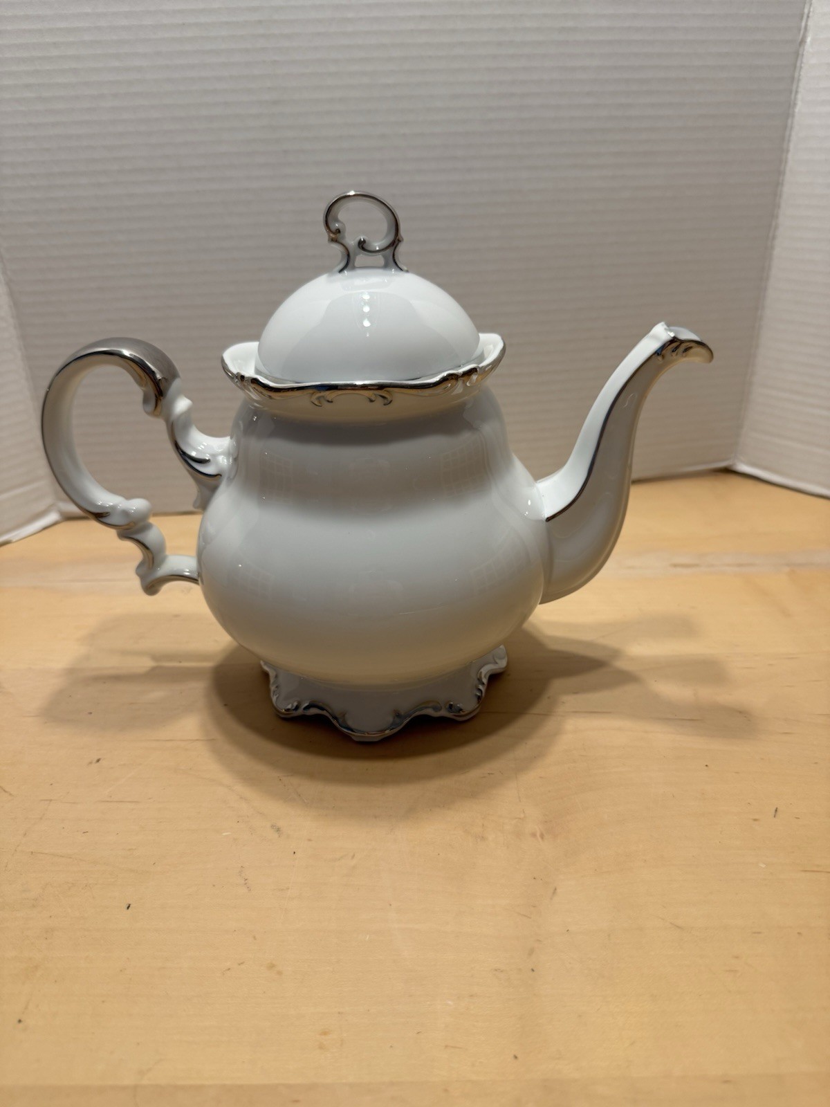 Vintage MIKASA 9267 Marlboro Fine China Tea Pot