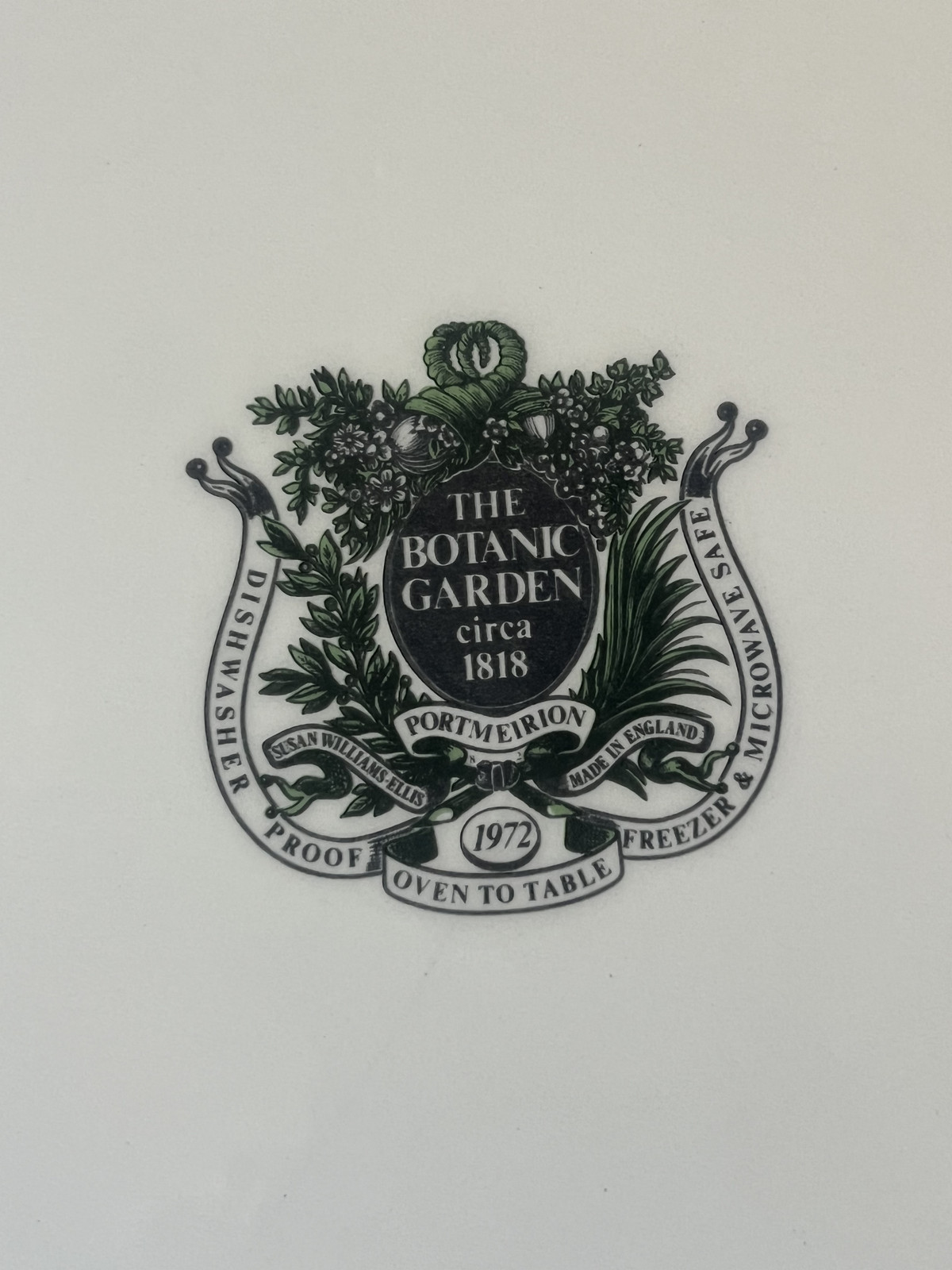 UNUSED 1990 Portmeirion Botanic Garden Dinner Salad Bread Plate Bowl CHOICE