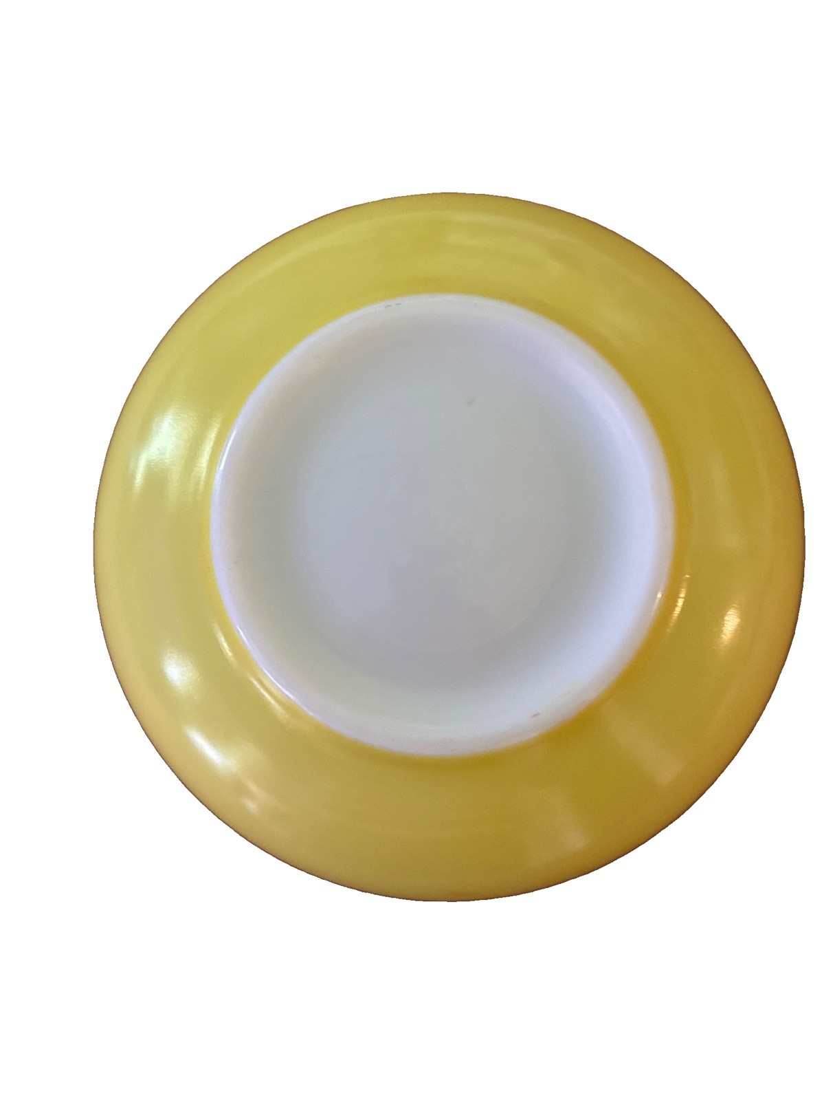 Pyrex 10-inch Yellow Nesting Mixing Bowl 4Qt 404 Large Primary Bowl Vintage MCM