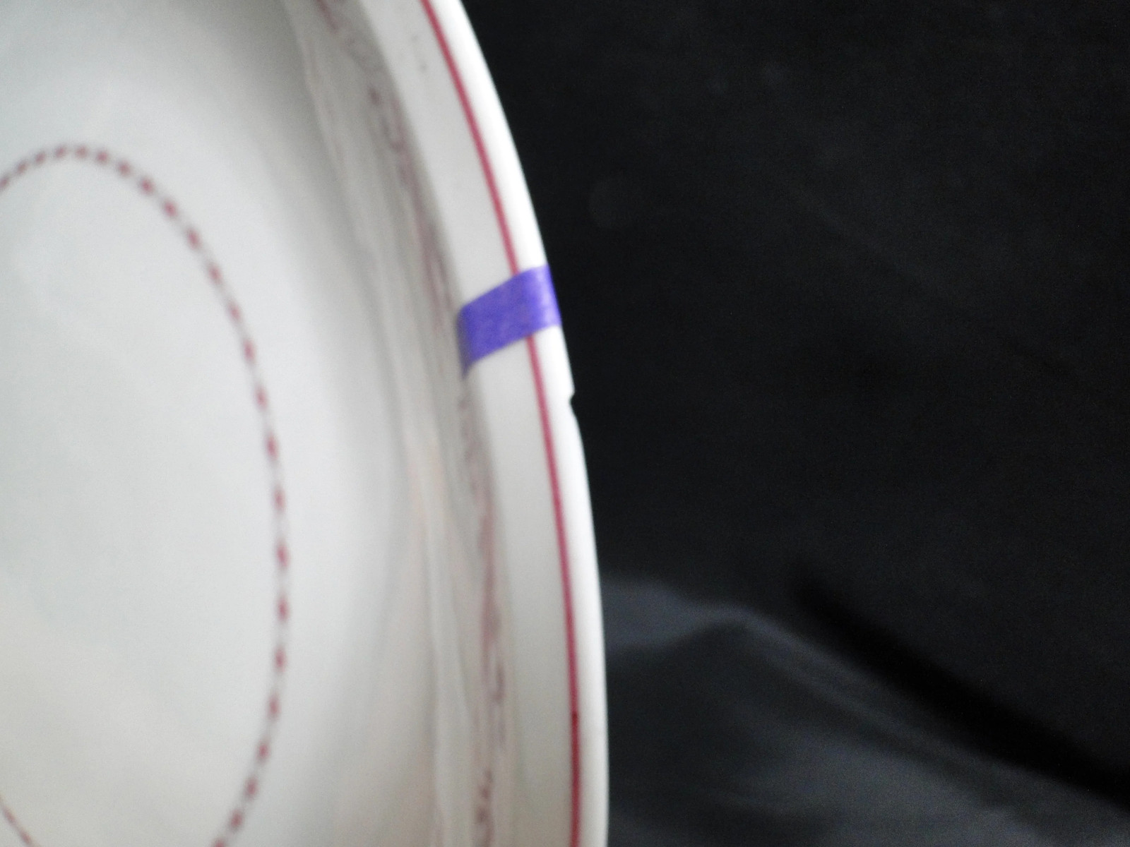 Haviland (New York) Holmsford, Pink Design: Round Serving Platter, 12.5″, As Is