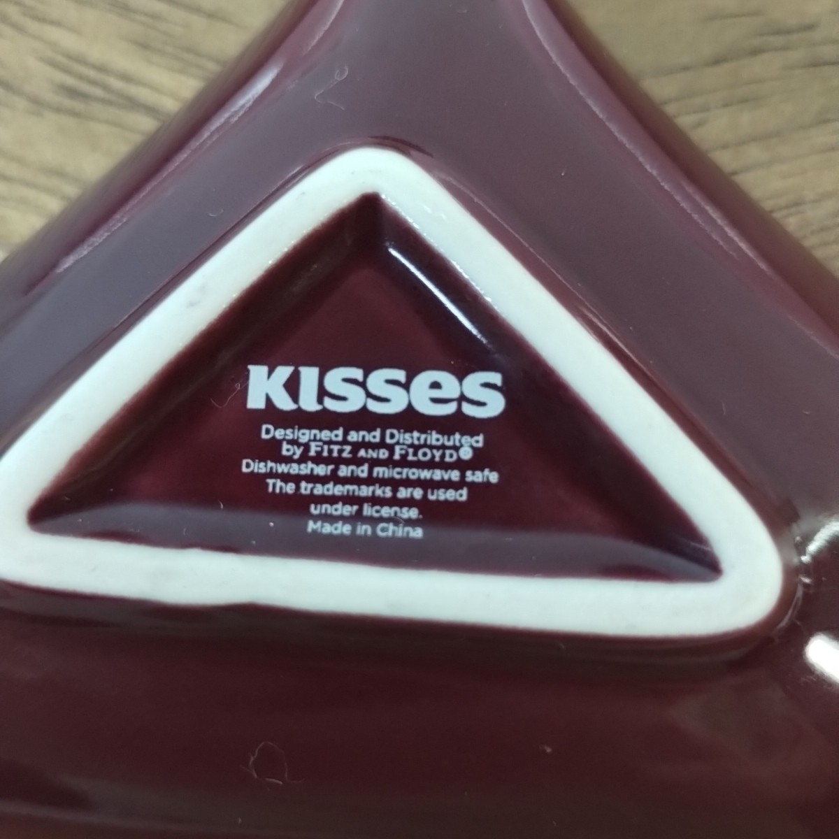 Vintage Fitz & Floyd Hershey’s Kisses Heart Tidbit Dishes Set of 6 Rare