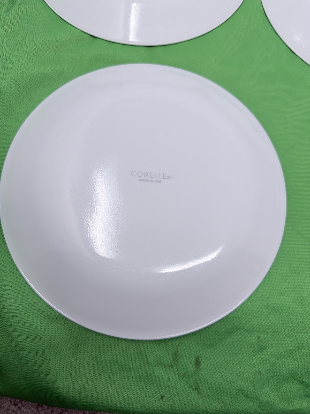 Corelle Vitrelle Portofino Salad/Luncheon Plates Blue Floral 8.5″, Set Of 6