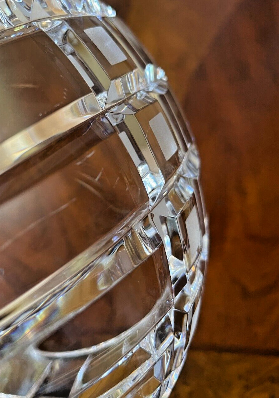 Marquis by Waterford Crystal Quadrata 7.5 in Bowl Centerpiece