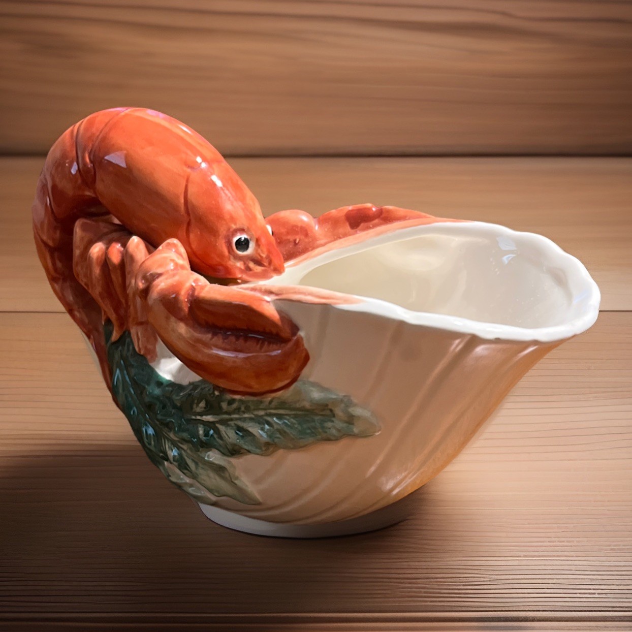 Fitz & Floyd Fish Market Lobster Gravy Boat Sauce Pitcher Vintage 1992