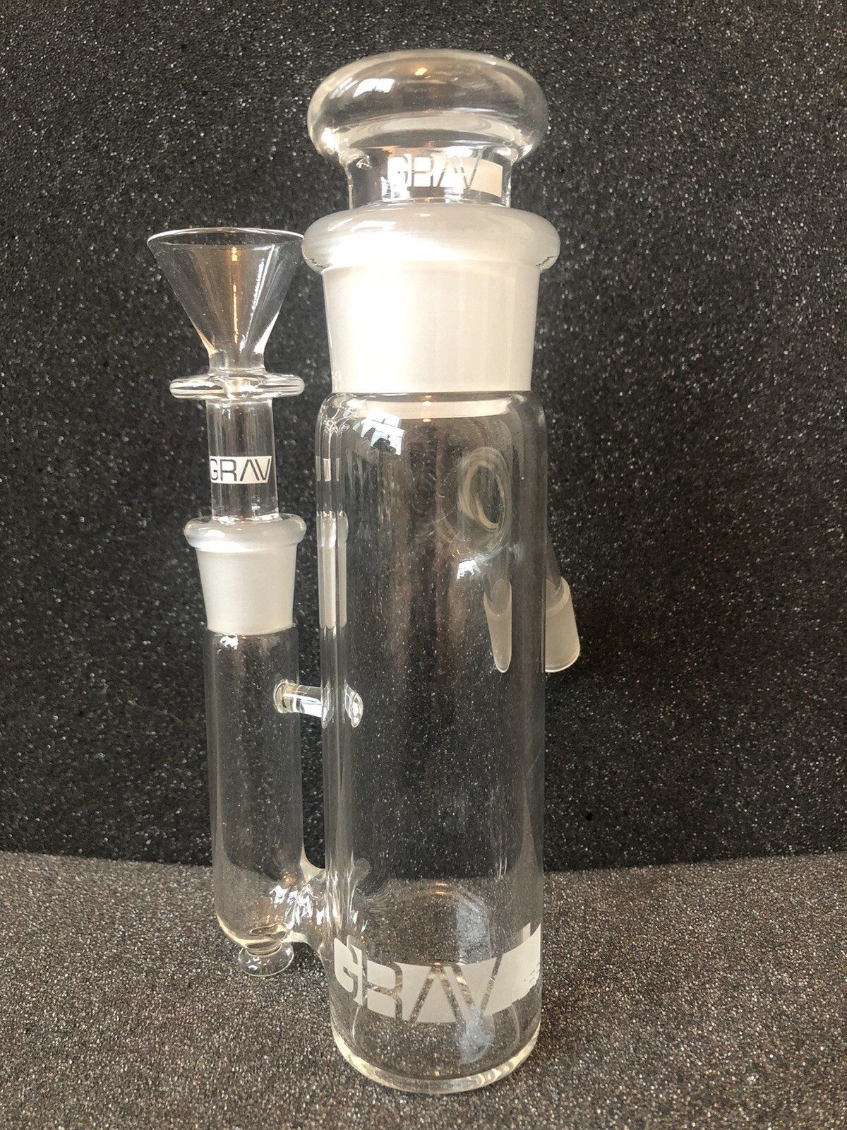 GRAV Labs 14mm Phoenix 45° Ash Catcher w/ Funnel Bowl