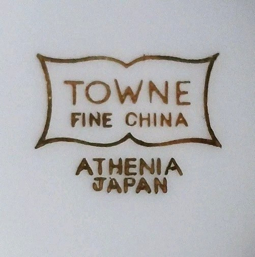 Vintage Towne “Athenia” Fine China Of Japan Creamer