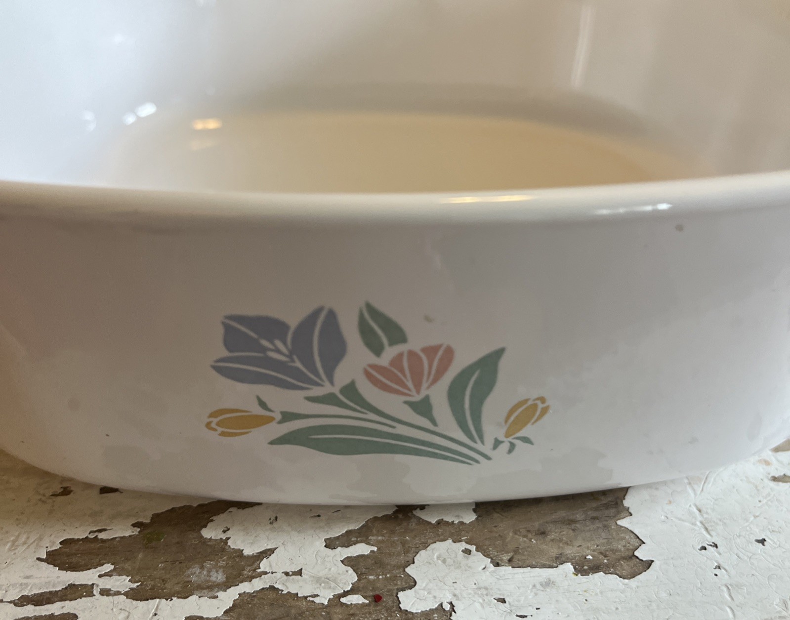 Corning Ware: FRIENDSHIP CASSEROLE – BAKING DISH #A2B (1997-2013) w/o Lid – 2Qt