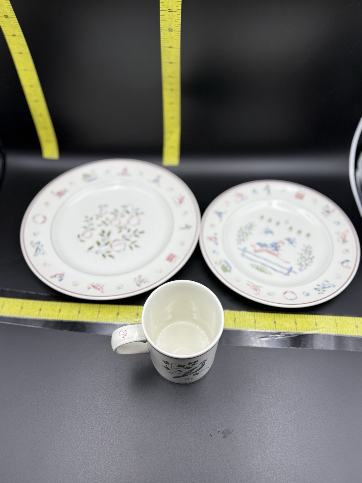 🎄 Johnson Brothers “The Twelve Days of Christmas” 3-Piece Place Setting
