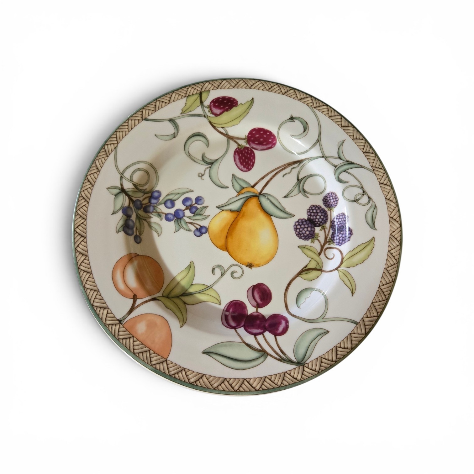 Dansk Umbrian Fruit 9″ Salad Plate Made In Portugal