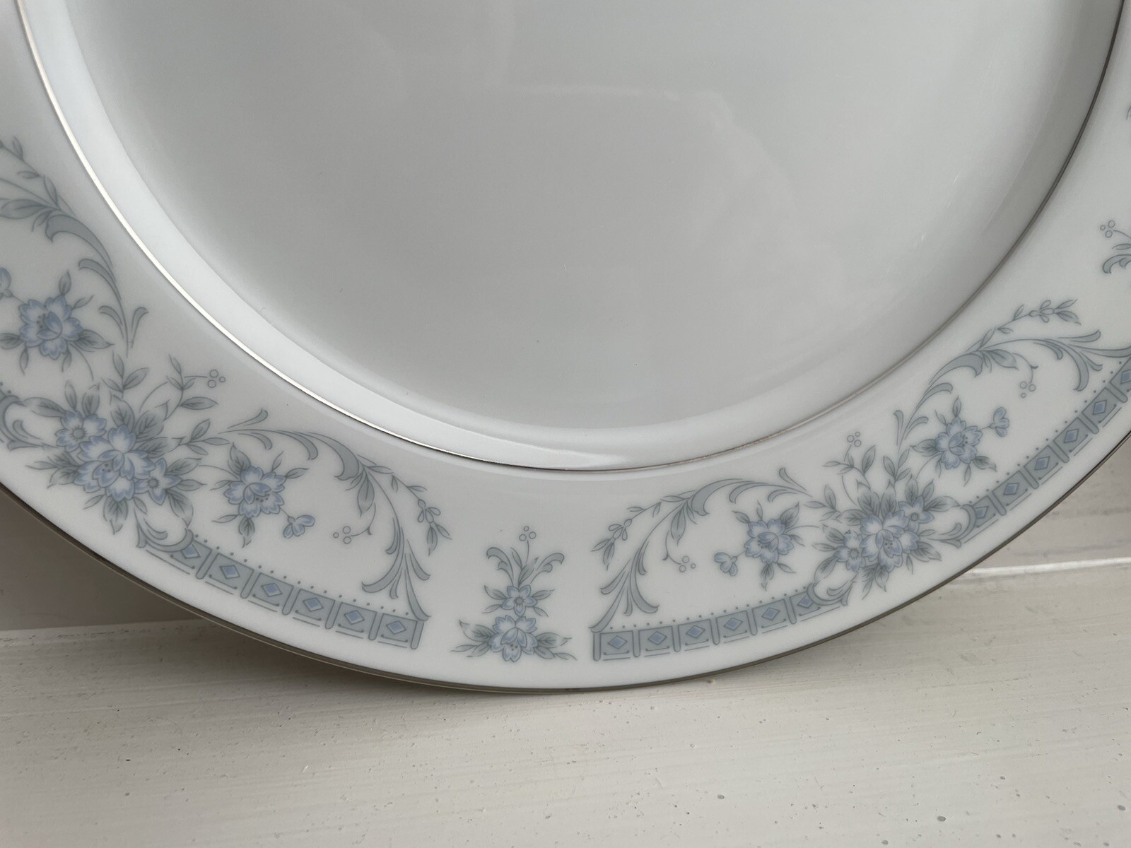 Sheffield Blue Whisper Dinner Plates, Set of 2