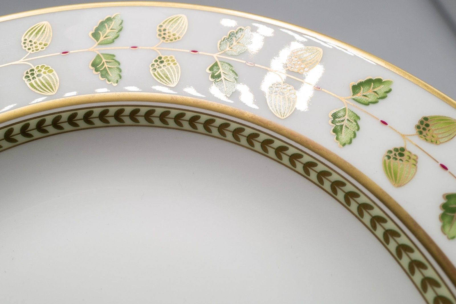 Bernardaud Limoges Constance Rimmed Soup Bowls 8 3/4″ Set of 10 – FREE USA SHIP