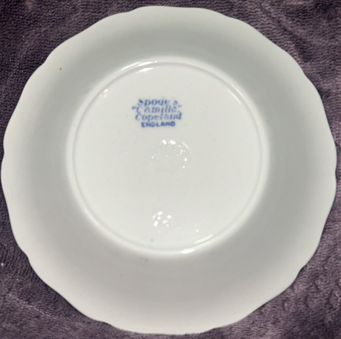 Set Of 6 + 1 Vintage Copeland Spode’s Blue Camilla 5 3/8″ Fruit, Dessert Bowls