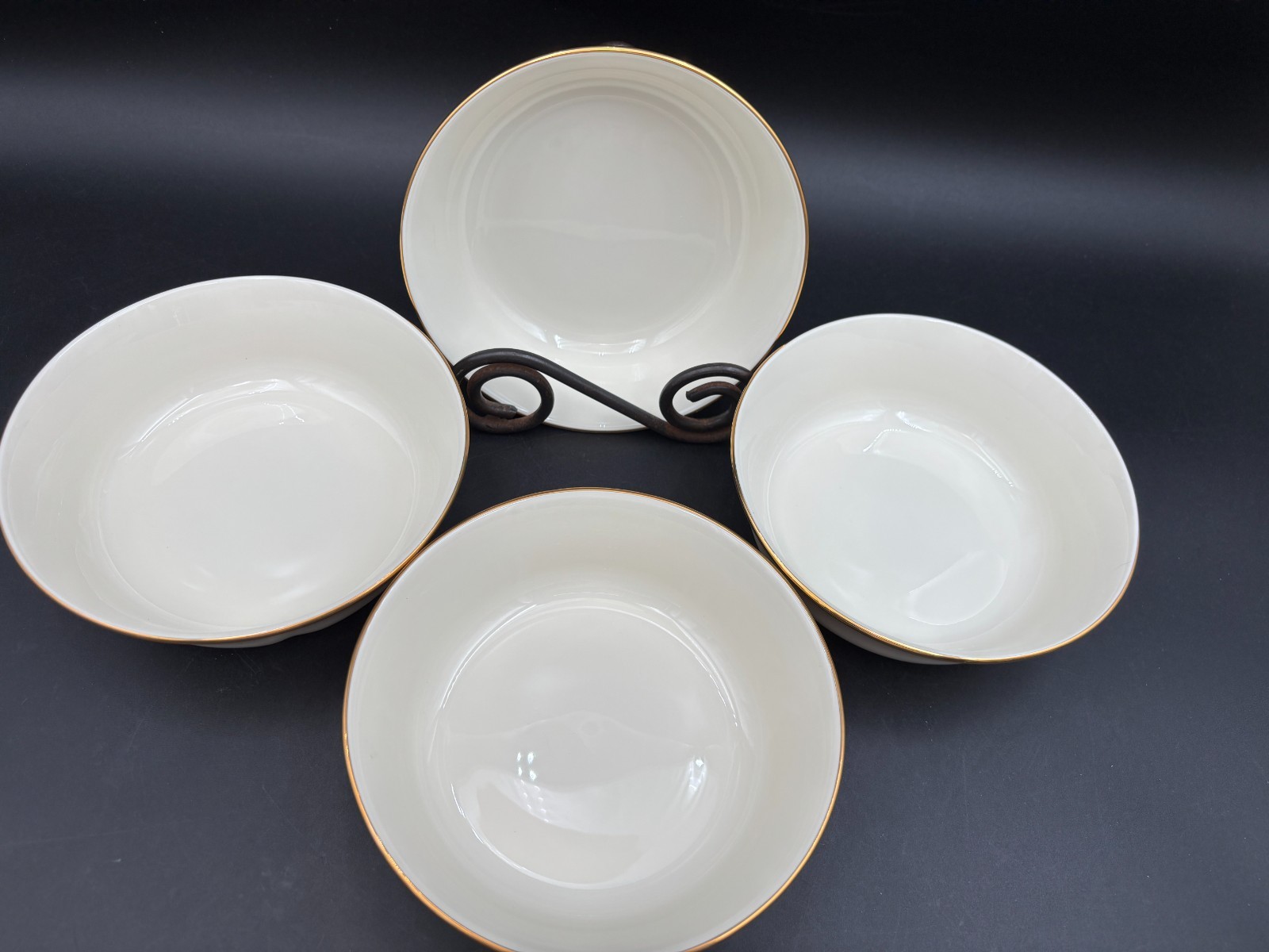 Lenox “URBAN TWILIGHT” ~ USA ~ Set of 4 ~ All Purpose Bowls ~ 6 1/4″