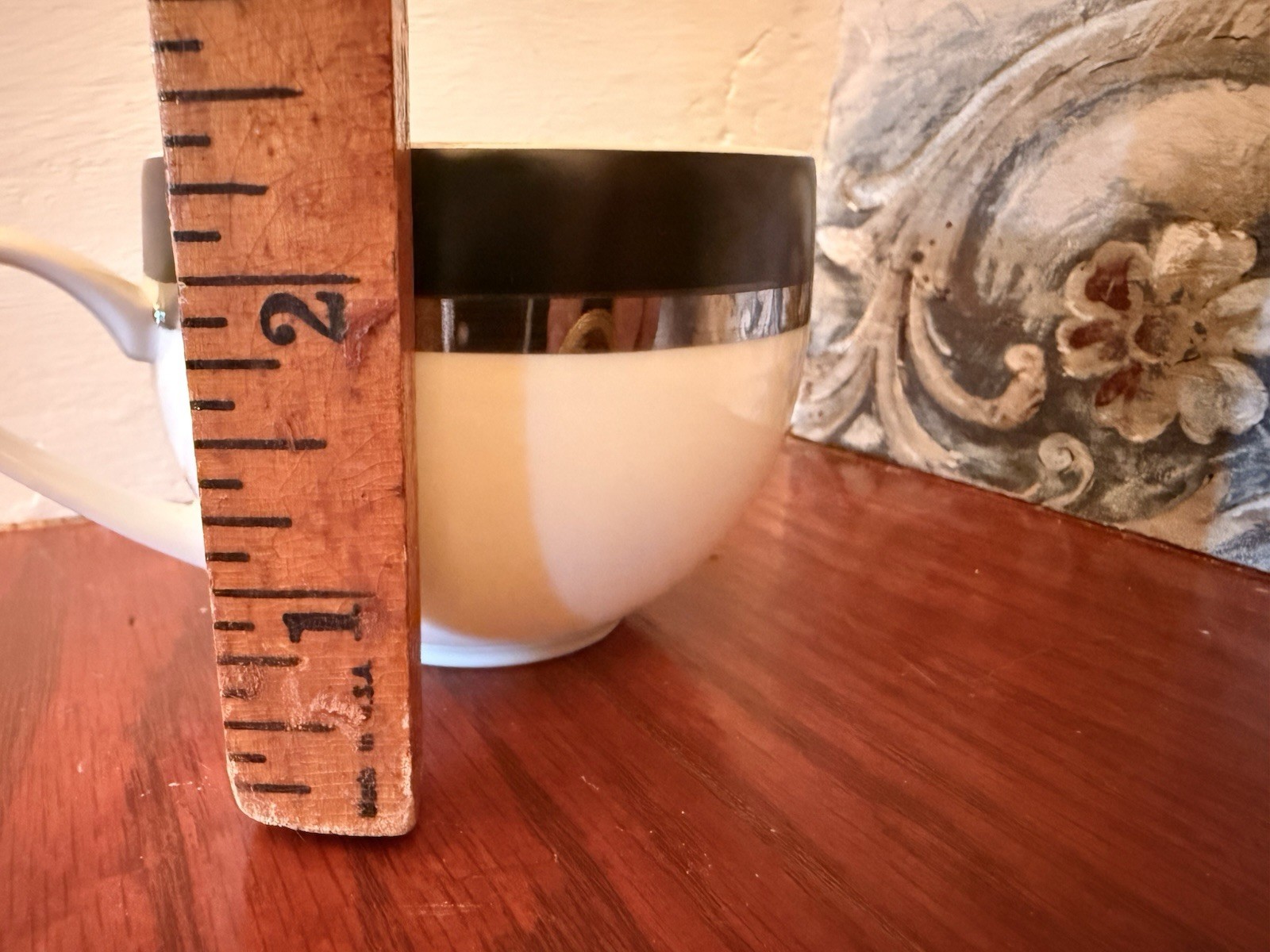 000 Mikasa Pivotal Ben Seibel Coffee Tea Cups Black Silve White