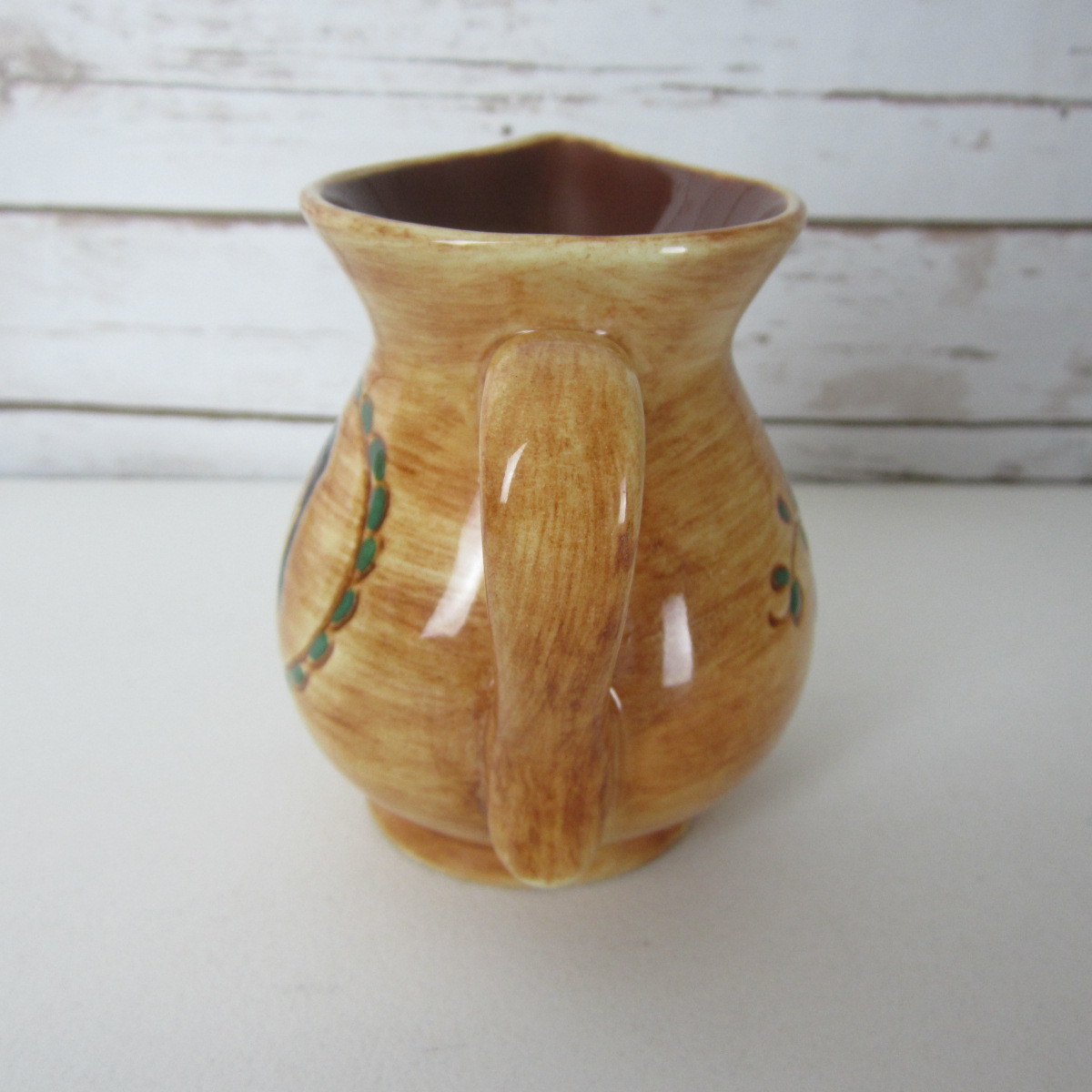 Vintage Pennsbury Pottery Creamer Pitcher Amish Woman Collectible USA