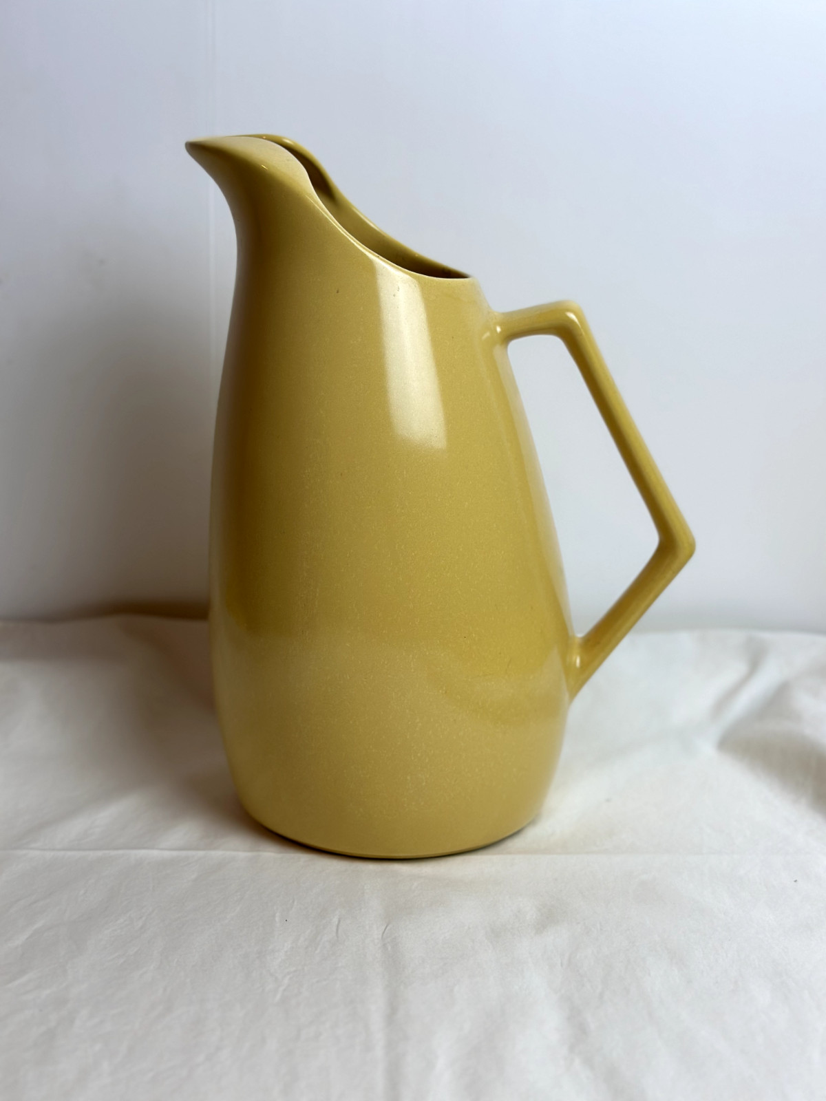 La Solana Yellow Large Serving Pitcher, 11 1/4″.