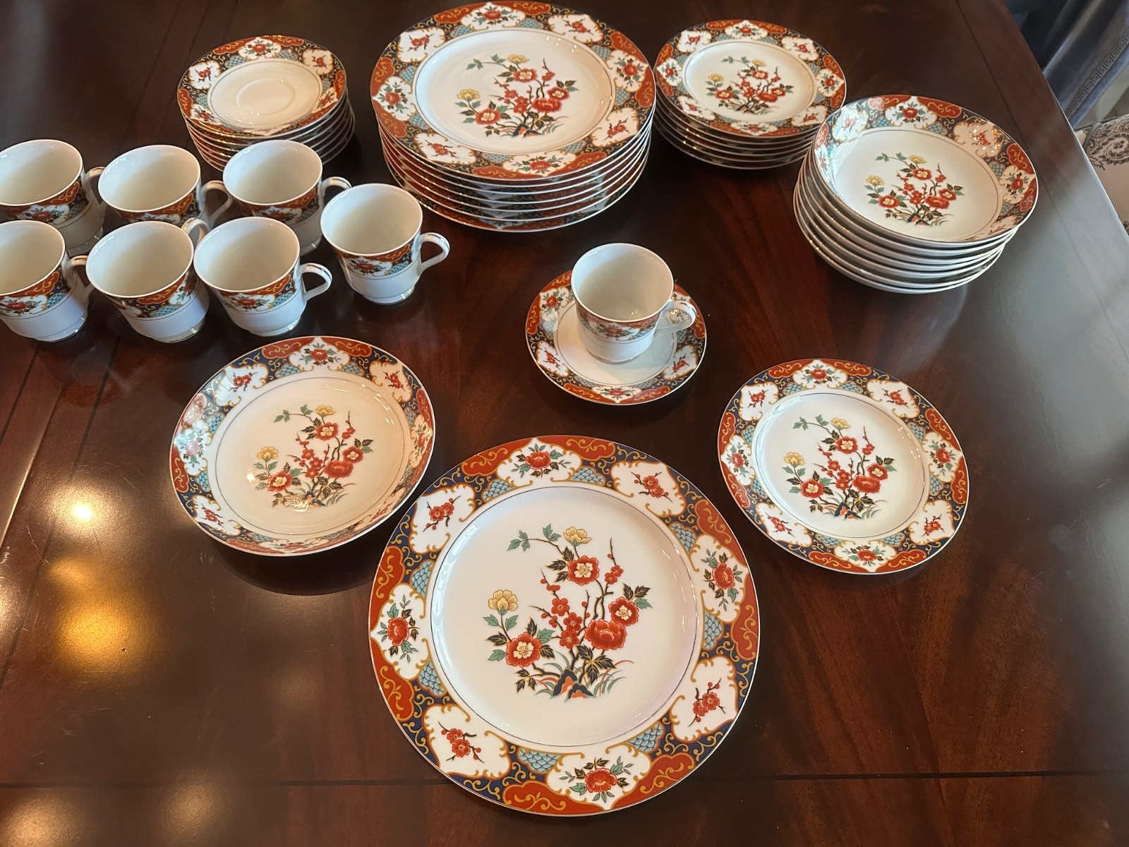 39 piece Kyoto for Motgomery Ward by Momoya Japan Fine China