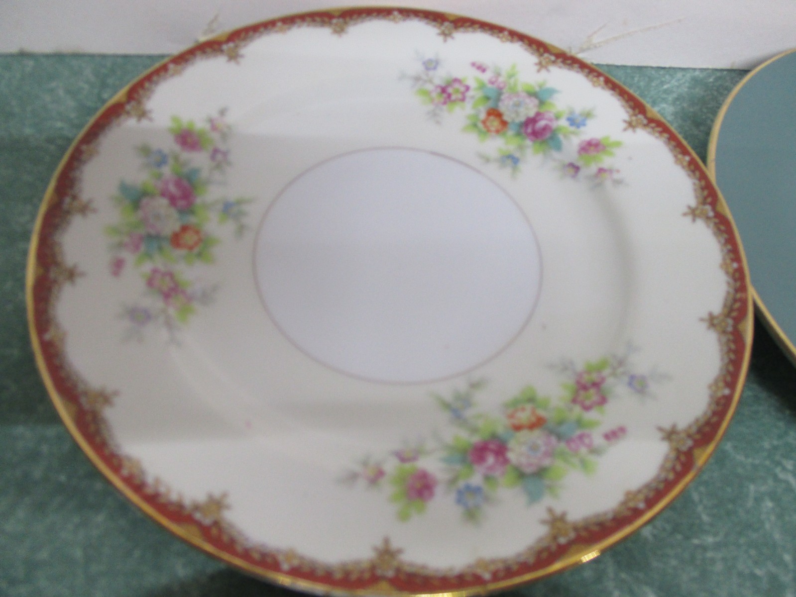 Vintage Mismatched China Bread, Cake, Dessert Plates ~ Set of 9 ~ Colorful