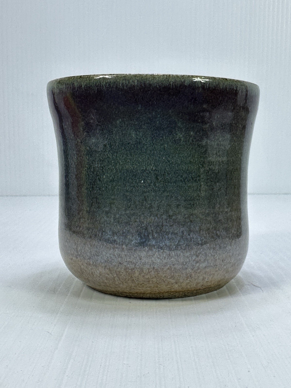Studio Art Pottery Mug Cup Signed Chattly RI Handmade Hand Thrown