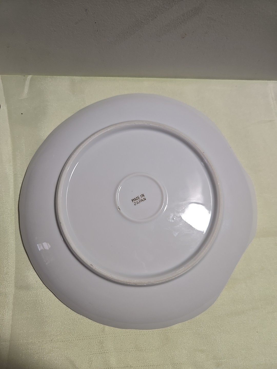 8-in Seashell Plate And Cup. Made In Japan.