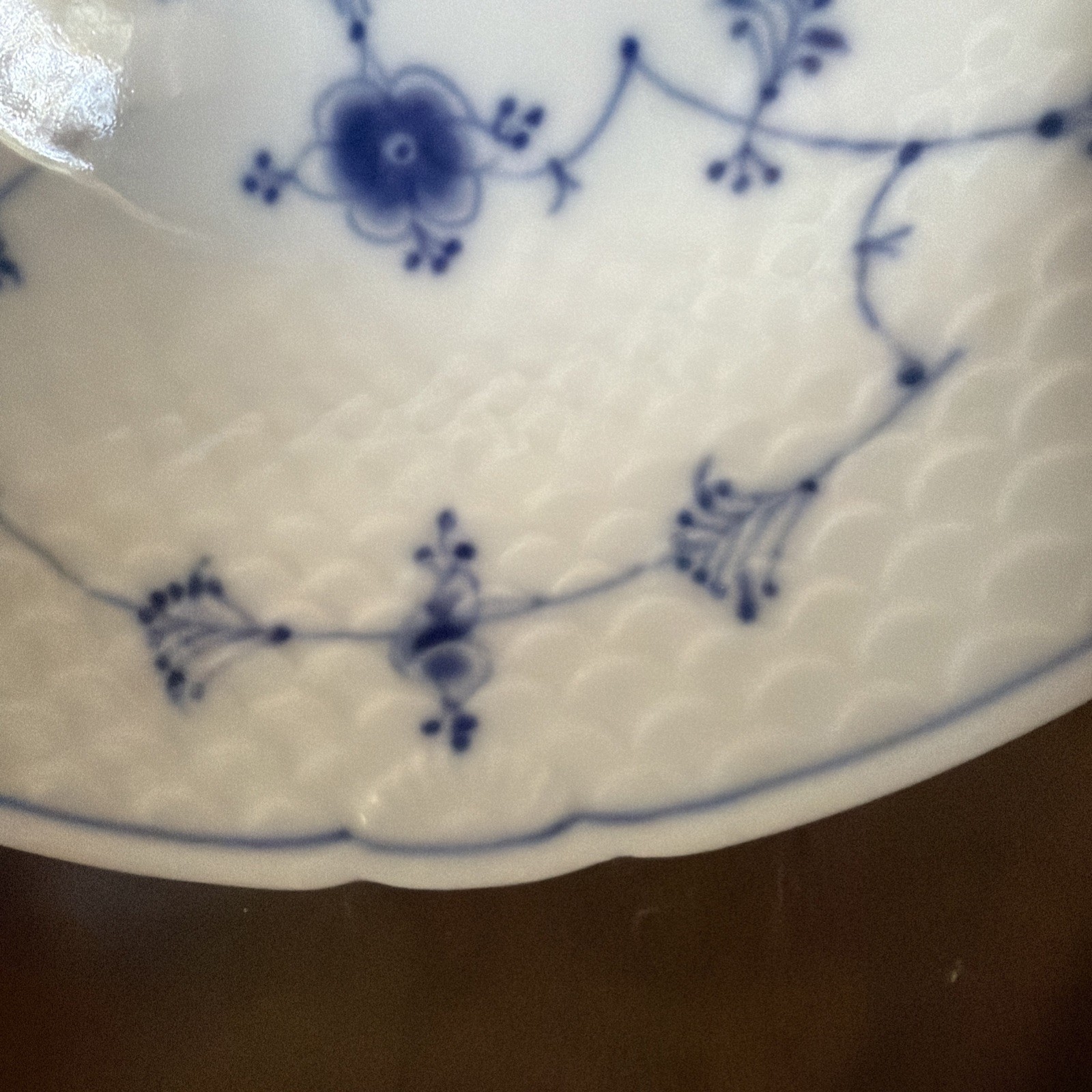 Bing & Grondahl Denmark Copenhagen Blue 7 1/2” Soup Bowl 1899-1902