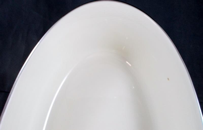 Lenox FAIR LADY Oval Vegetable Bowl 10.25 Inch Cream Background GREAT CONDITION