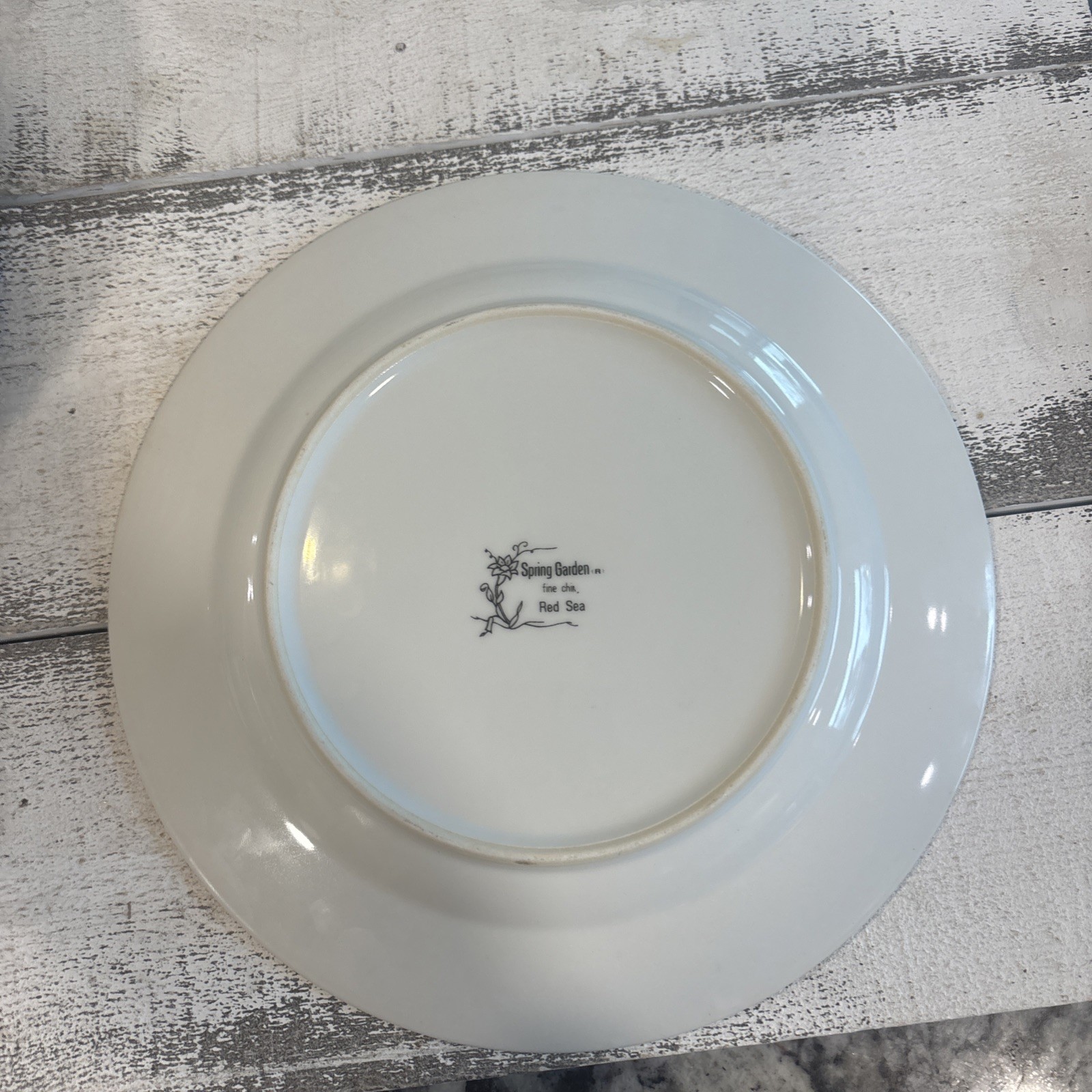 Vintage Remington Spring Garden Red Sea Dinner Plate 10.25″ – Choose QTY