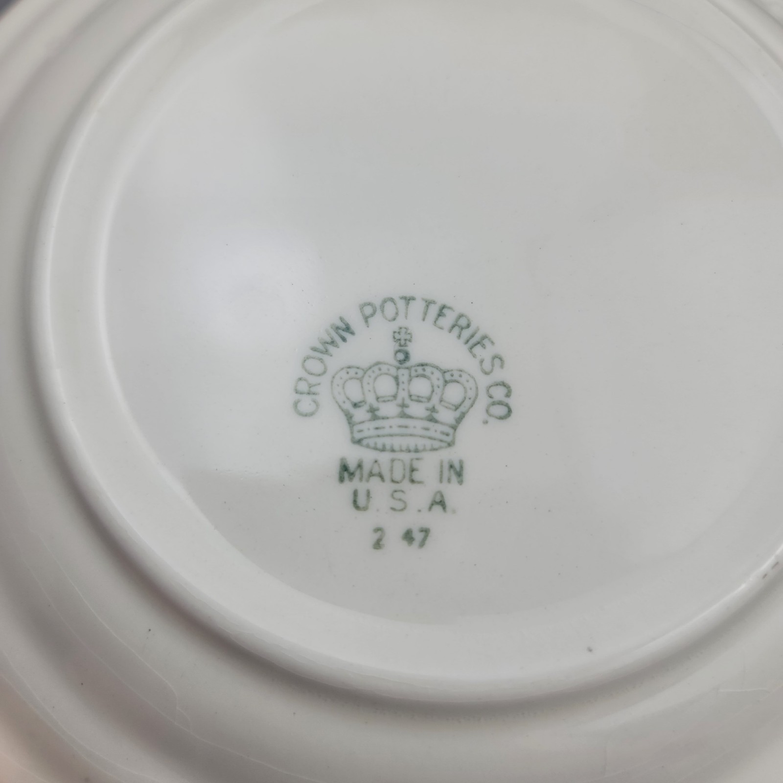 12 Crown Potteries Bread Plates 2 47 Gilt 5 ⁷/⁸” China Victorian DISPLAY ONLY