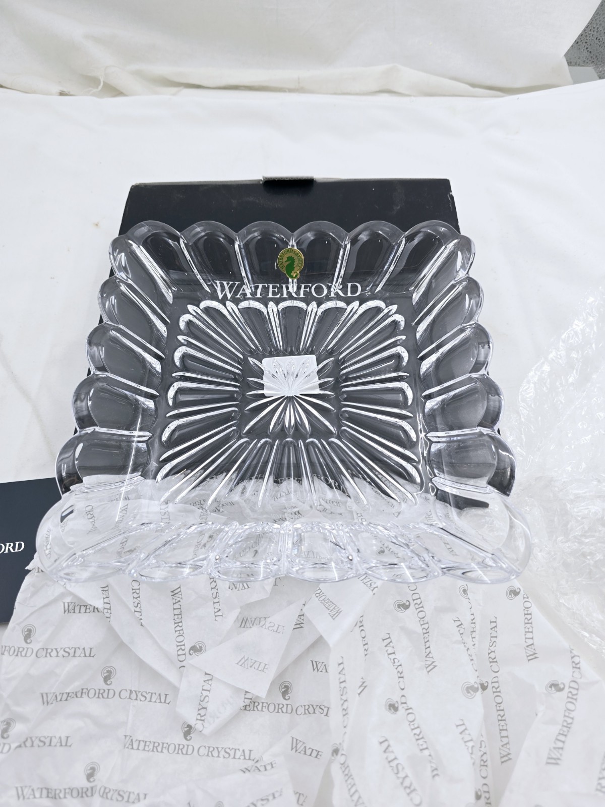 Waterford Crystal Curraghmore 9″ Encore Tray Slovakia